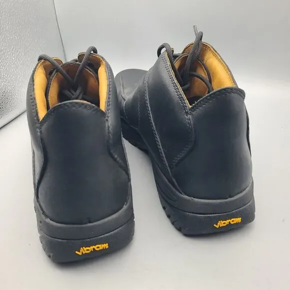 Ugg Mens Boots Black Lace Up Bicycle Toe #5552 Waterproof Vibram Size 13